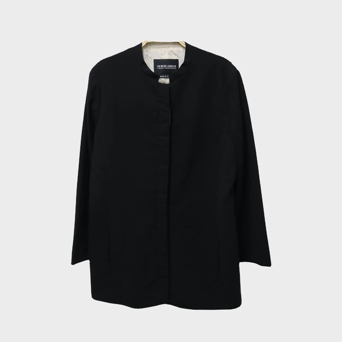 조르지오 아르마니  헨리넥 울 자켓 63270 상품이미지1