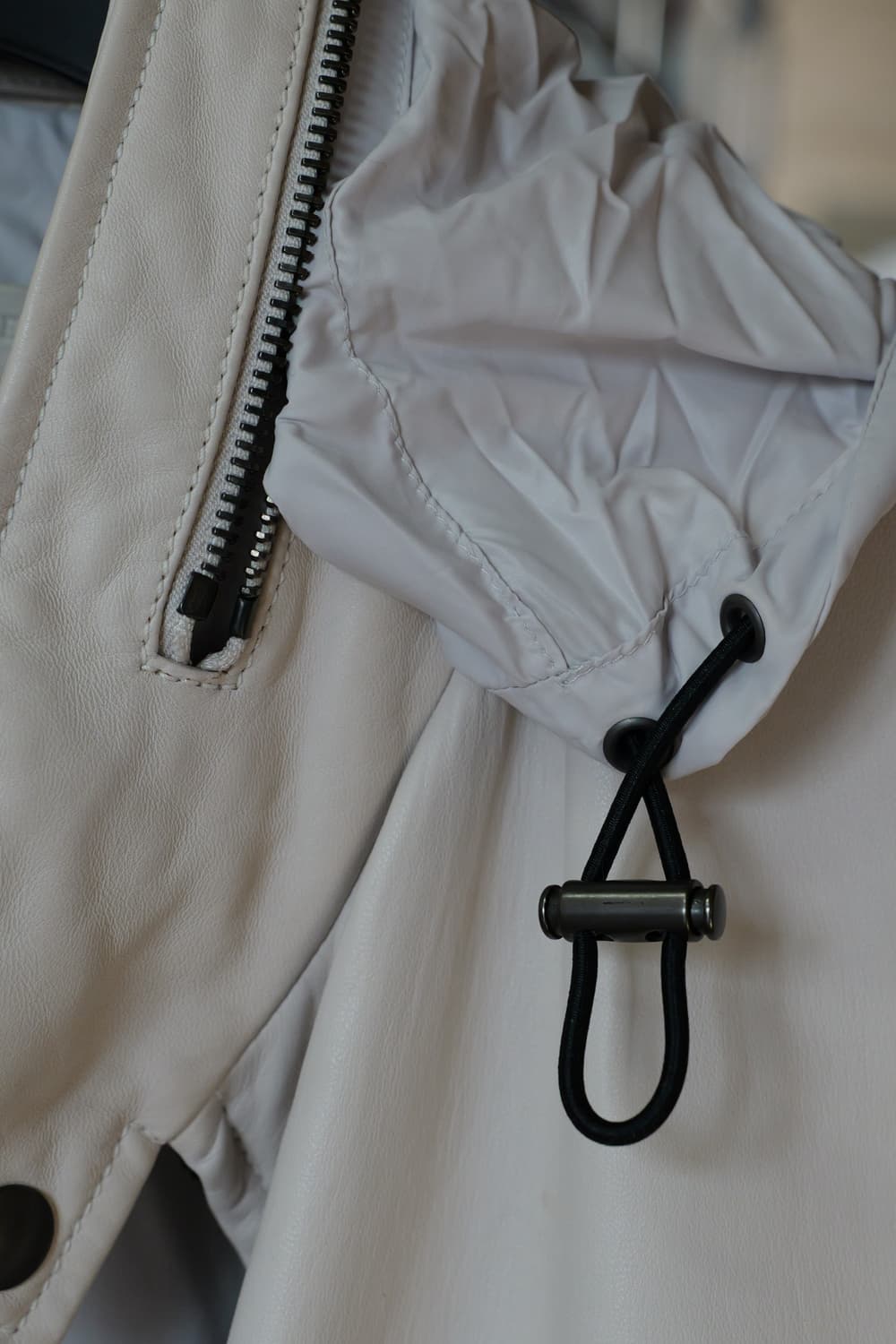 보테가베네타 램스킨 가죽 자켓 48 클라우드 화이트 상품이미지9