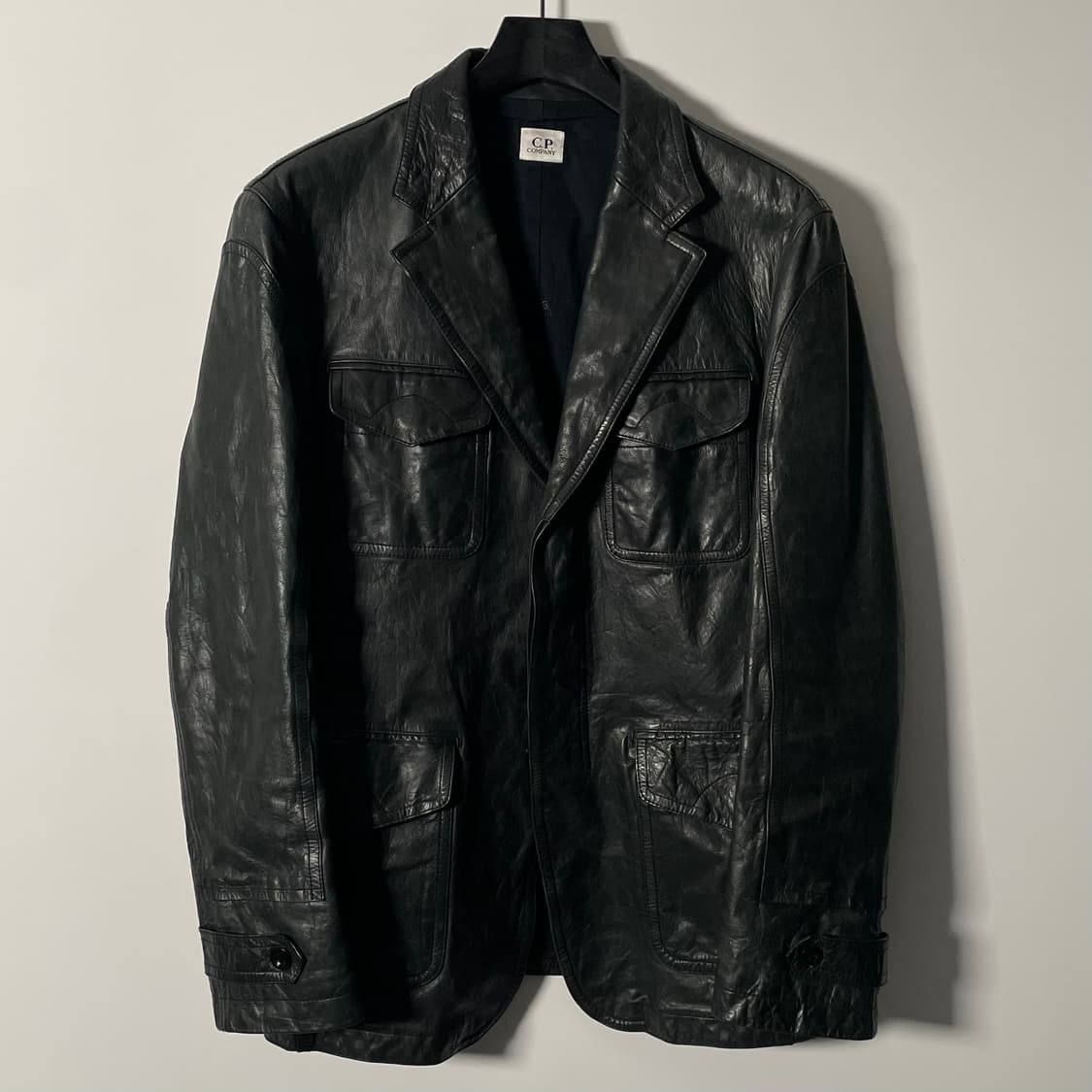 CP컴퍼니 리얼레더 포켓 블레이저 자켓  (on.604)  상품이미지3