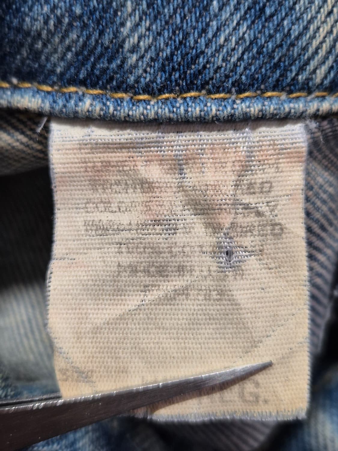 [XL] 90s US Made Lee 트러커 -117 상품이미지4