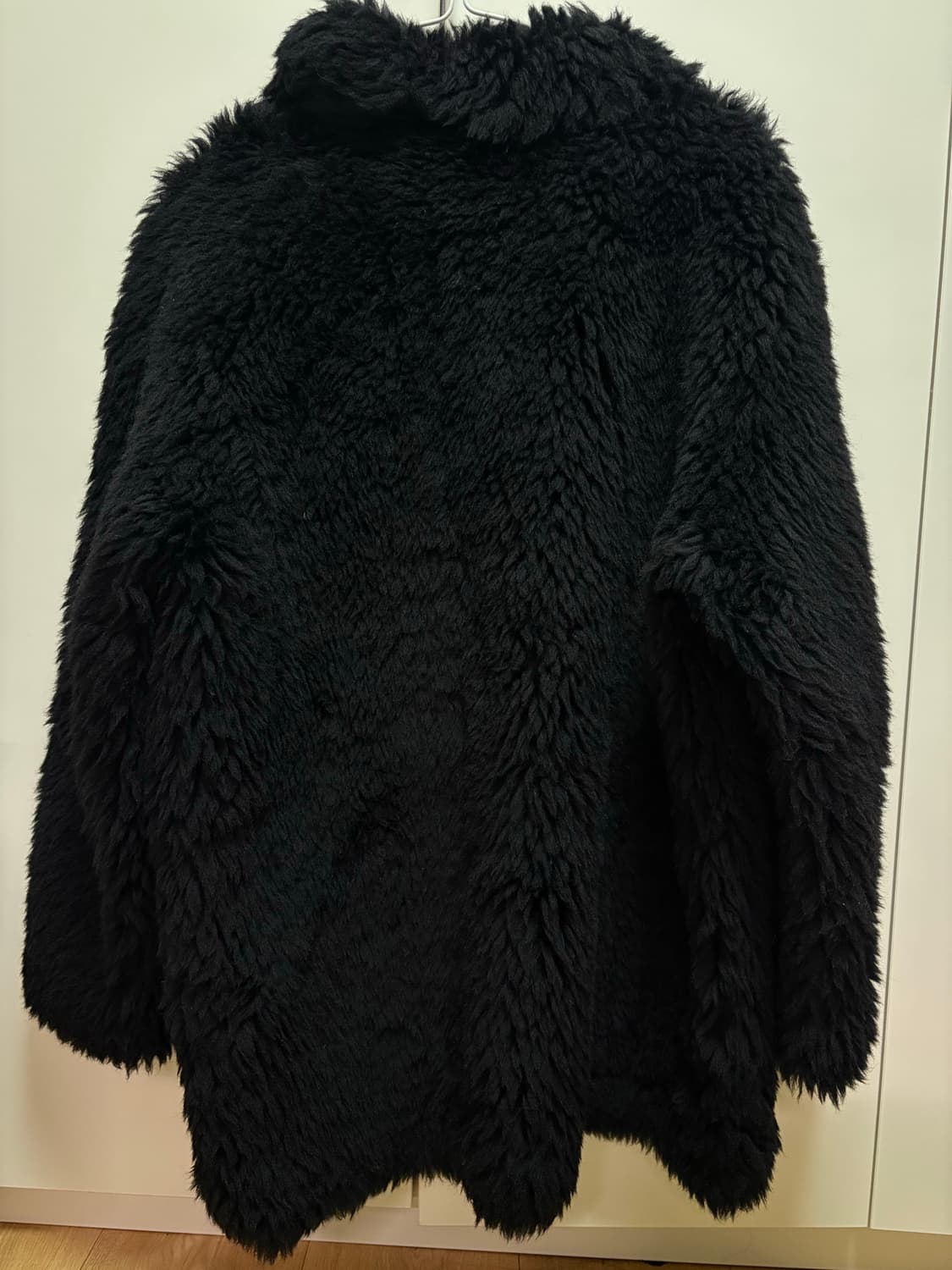 미디움 기장 퍼자켓 상품이미지5