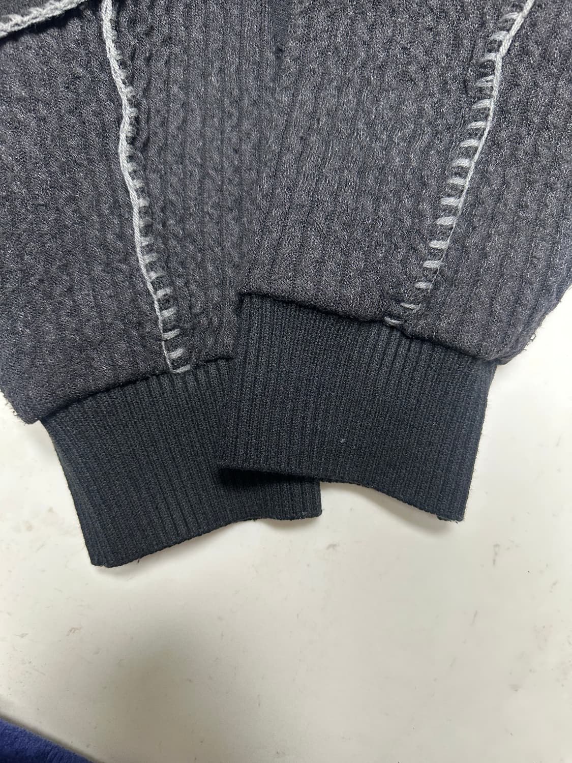 etce 스모킹 니트집업 xl 상품이미지3