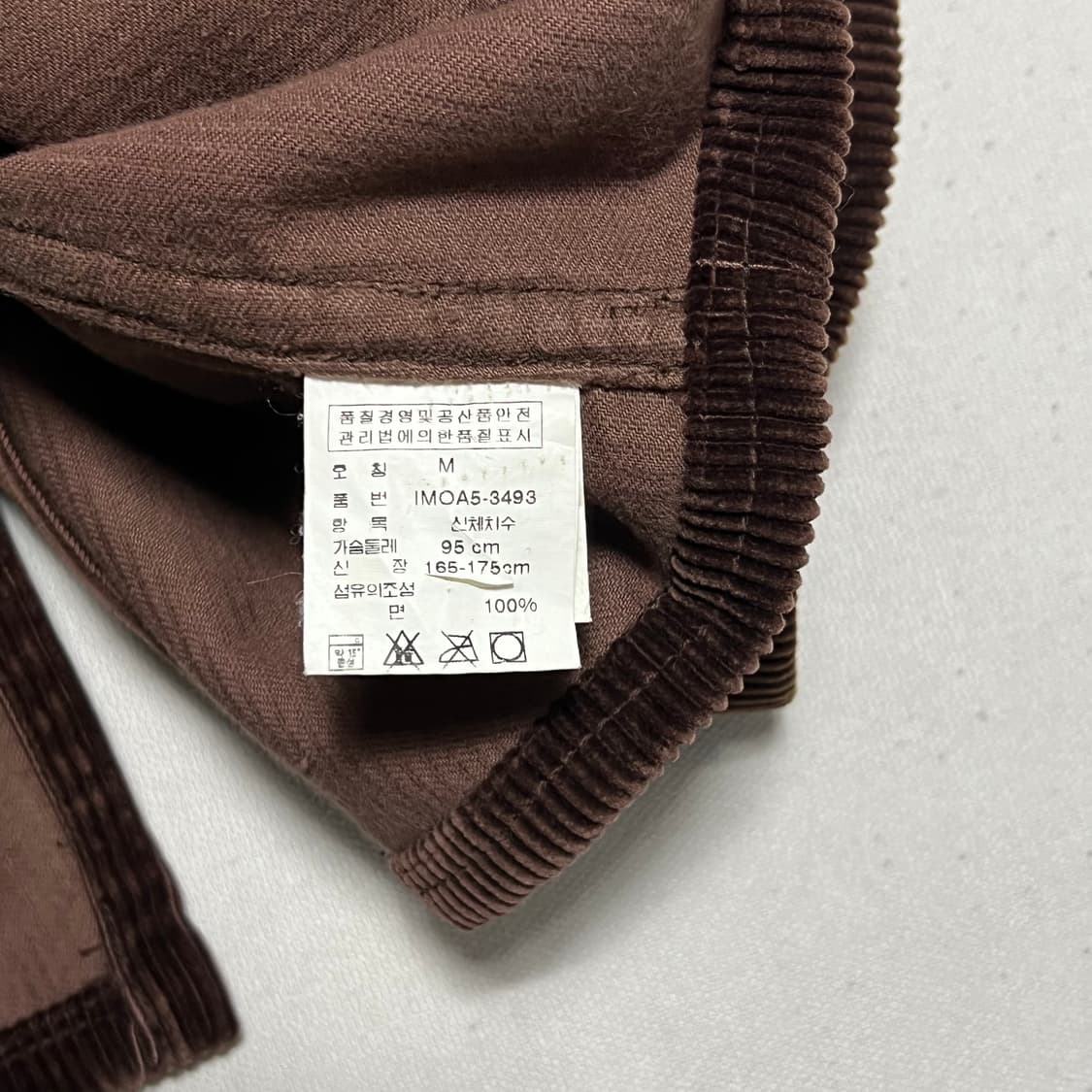 M 폴로랄프로렌 진스 브라운 코듀로이 블레이져 상품이미지5