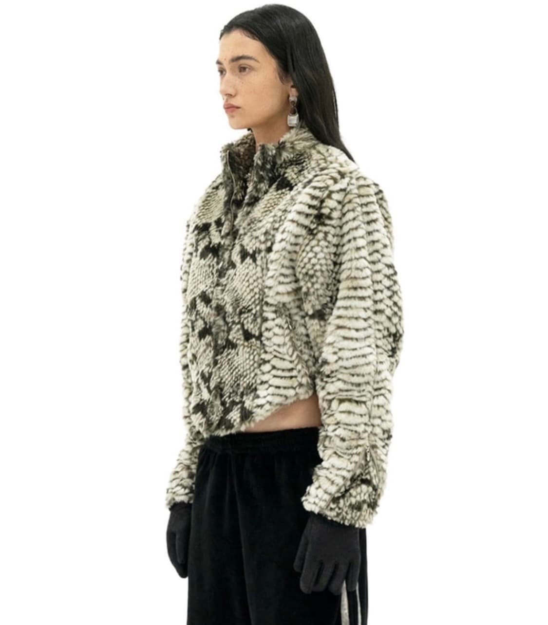604service croc faux fur jacket 상품이미지2