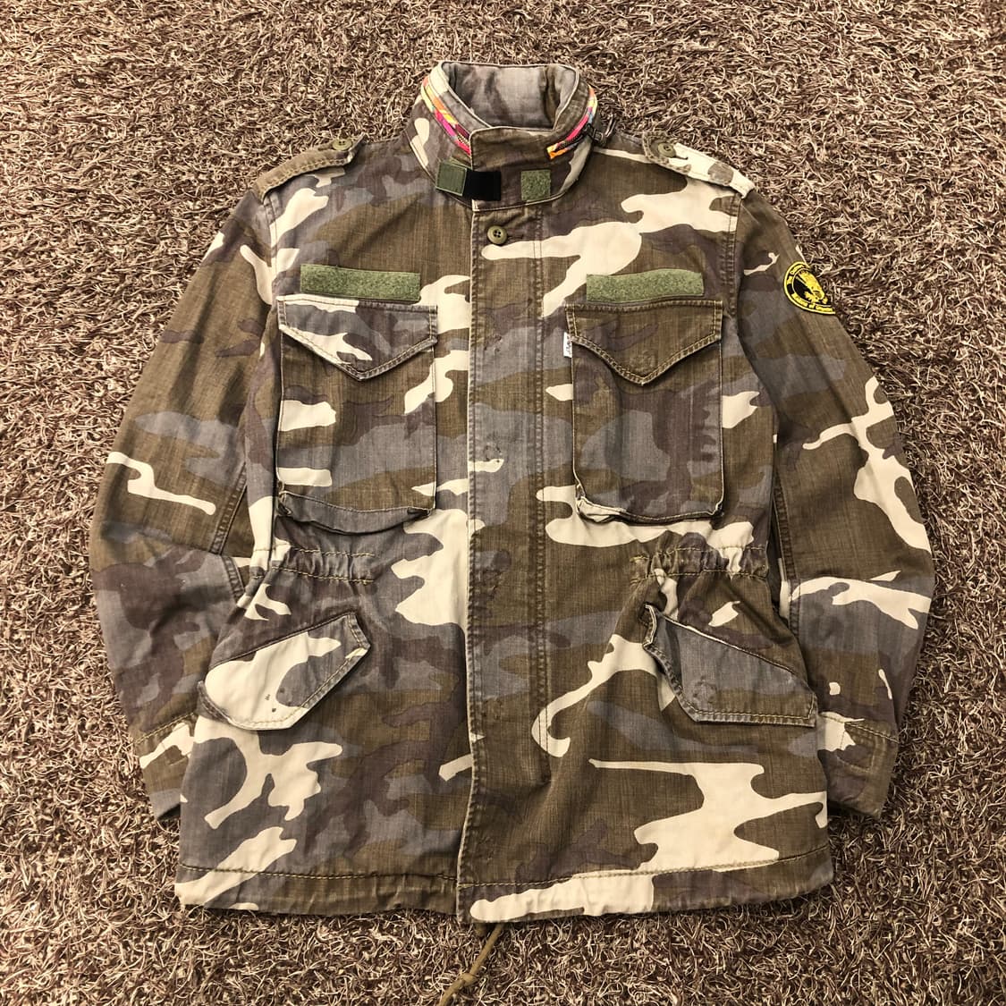 더퍼 Duffer 밀리터리 카모 야상 자켓 상품이미지1