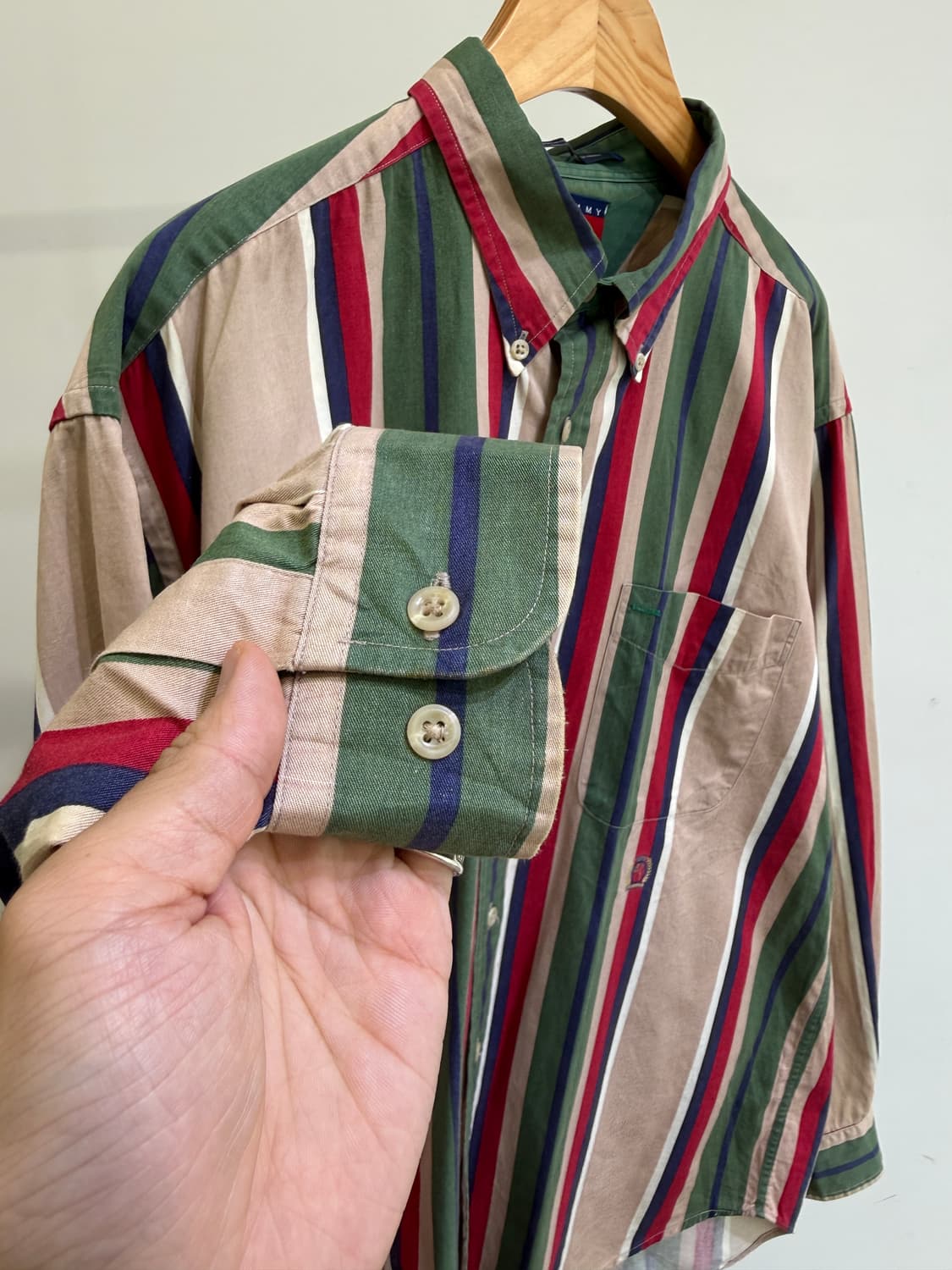 TOMMY HILFIGER 스트라이프 셔츠  상품이미지4