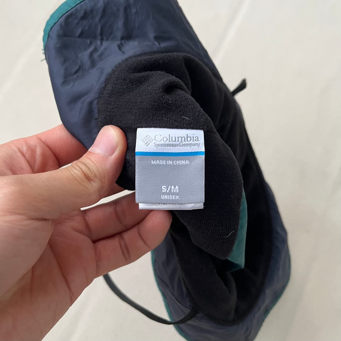 콜럼비아 퍼플 플리스 버킷햇 상품이미지2