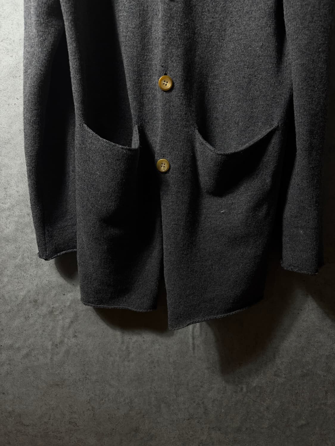 요지야마모토 뿌르옴므 니트 가디건 상품이미지7