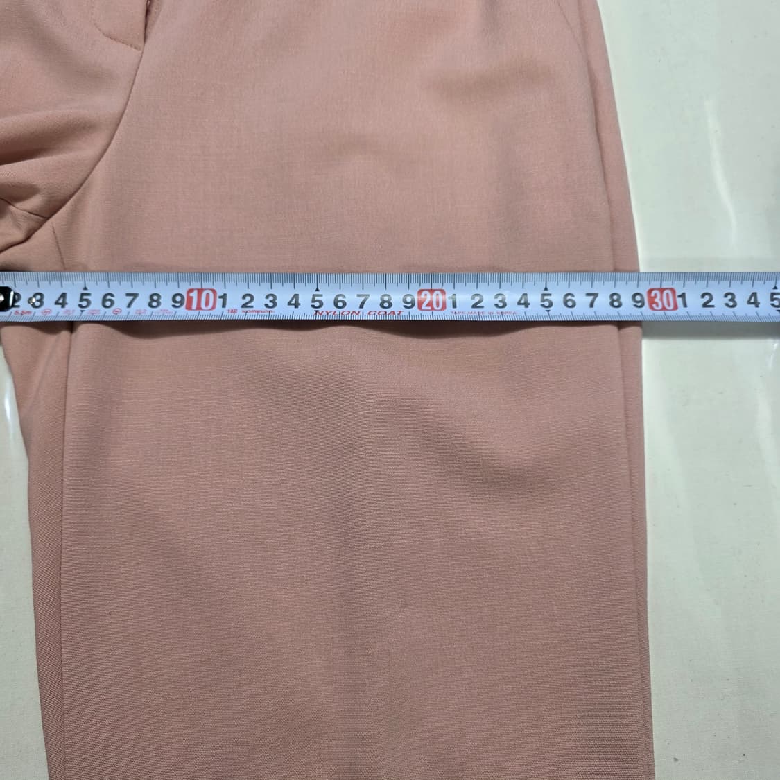 1041 미샤 MICHA 이태리원단 슬랙스 / 울 모헤어 / 55  핑크 상품이미지4