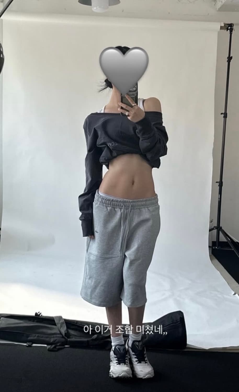 킴서울 로고 버뮤다팬츠 상품이미지2