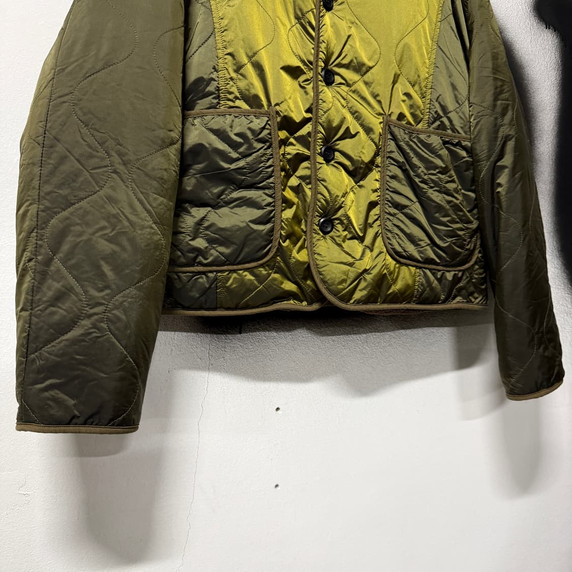 파르티멘토 3M 신슐레이트 리버시블 플리스 퀼팅 크롭 자켓 상품이미지6