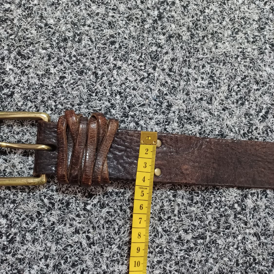 vintage leather belt ck 상품이미지6