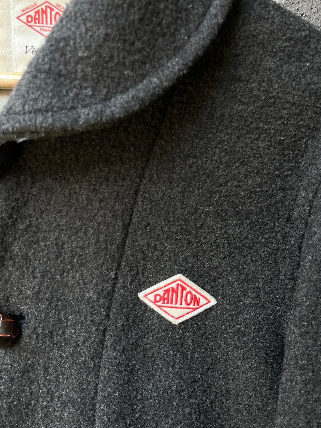 Danton 단톤 울 코트 다크그레이 40 상품이미지5