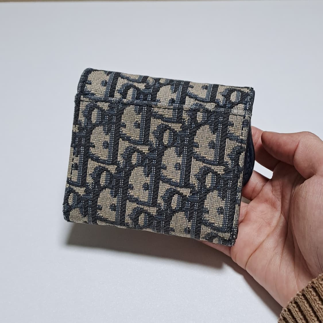 [100%/정품] 디올 새들 로터스 오블리크 3단 지갑, 디올지갑 상품이미지3