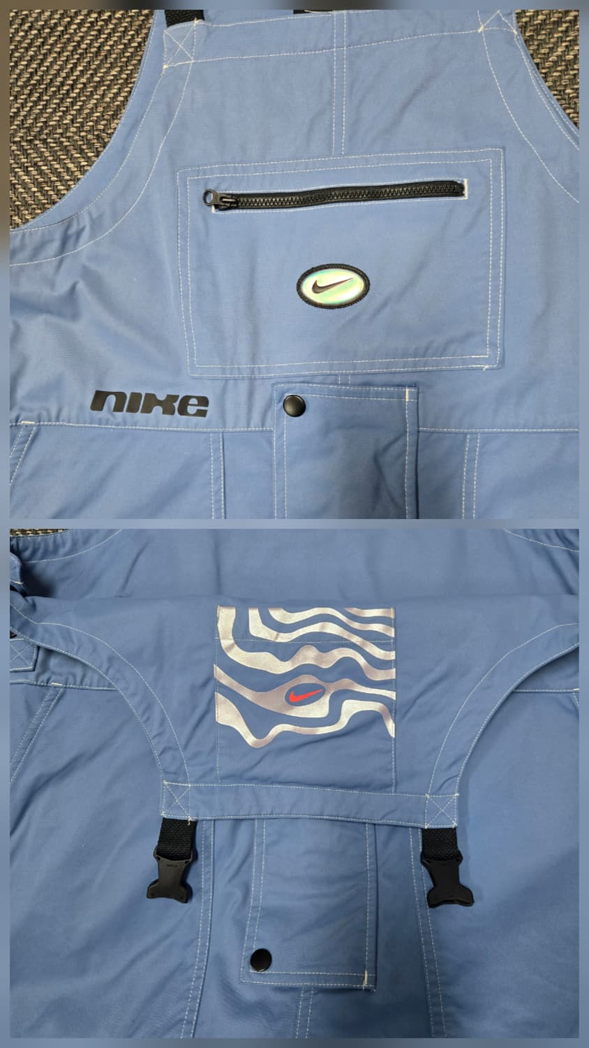 나이키 스우시 오버롤 DC5408 (442, 스톤블루) 점프수트 상품이미지6