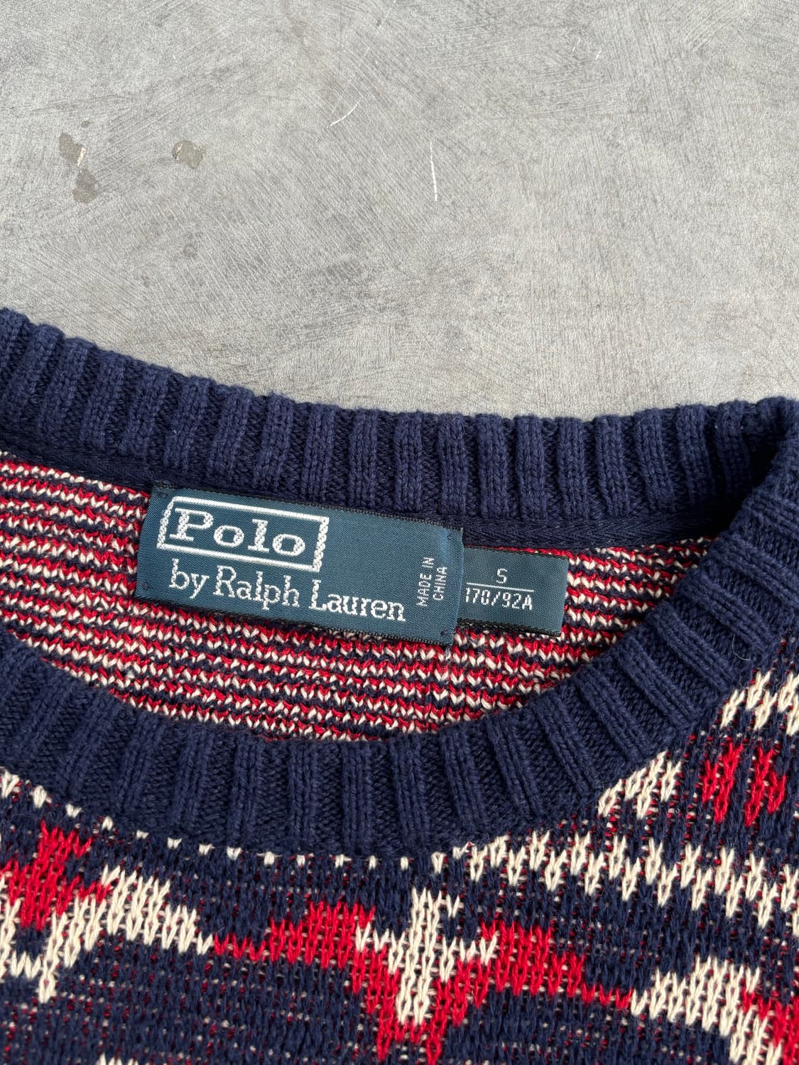 폴로랄프로렌 썬더버드 아즈텍 니트 상품이미지4