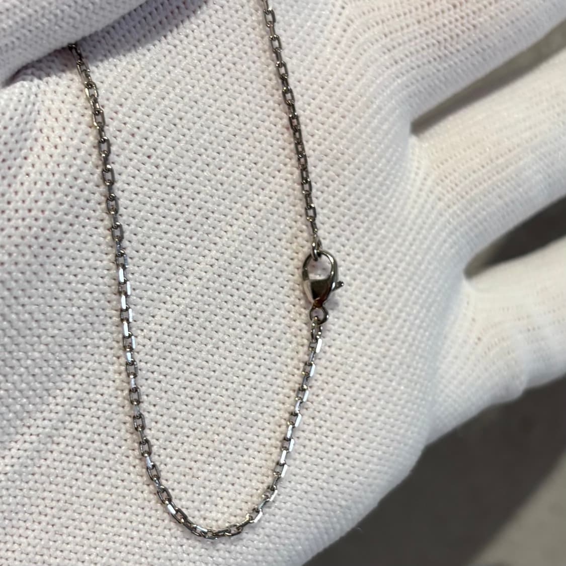 A+ MINI사이즈 에르메스 팝아슈 목걸이 핑크&실버 (박스/더스트) 상품이미지4