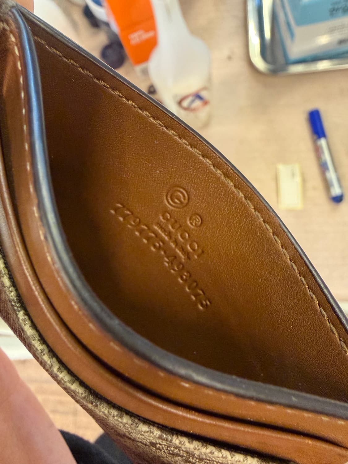 정품 gg 카드지갑 상품이미지8