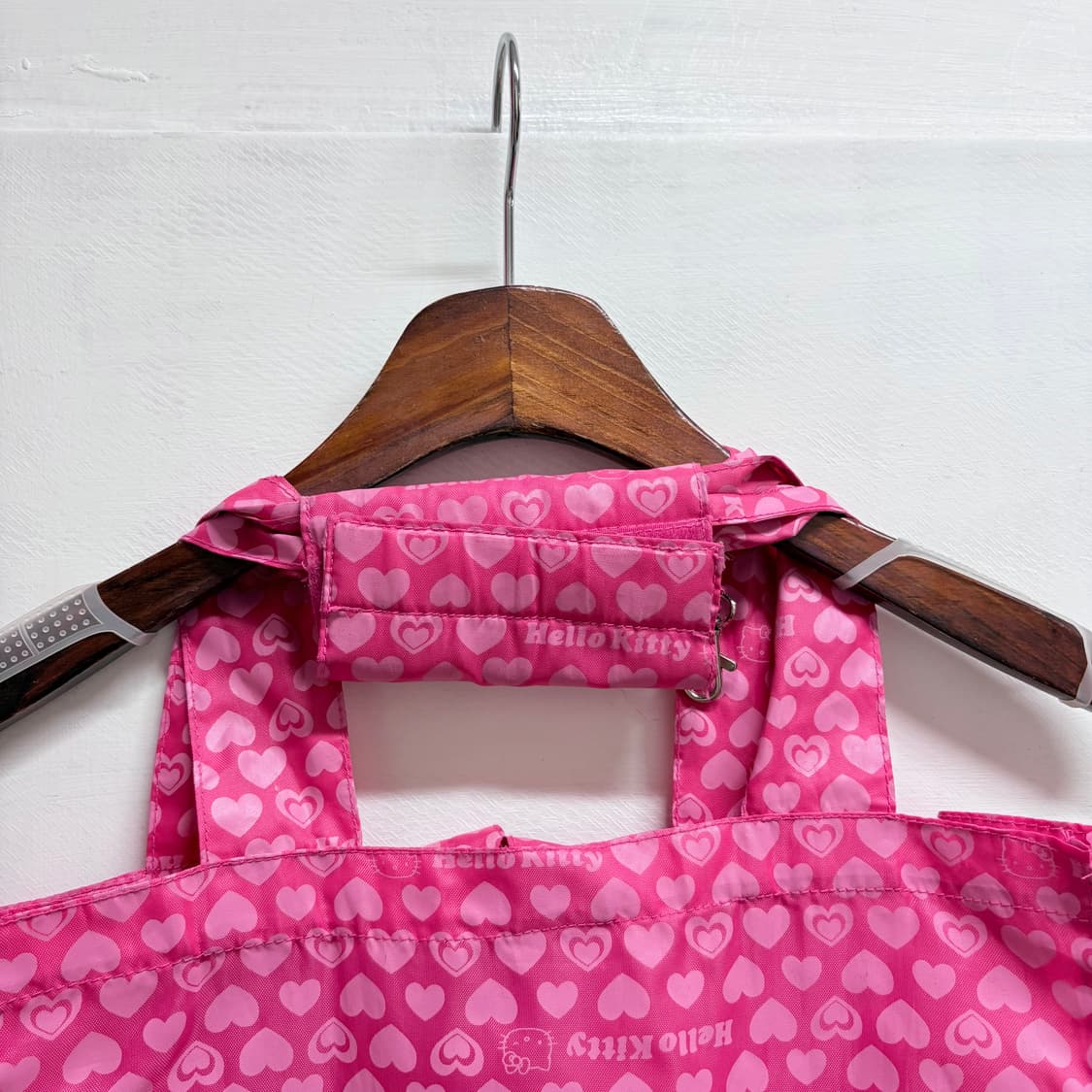 2007 헬로키티 산리오 하트 핑크 장바구니 에코백  상품이미지7