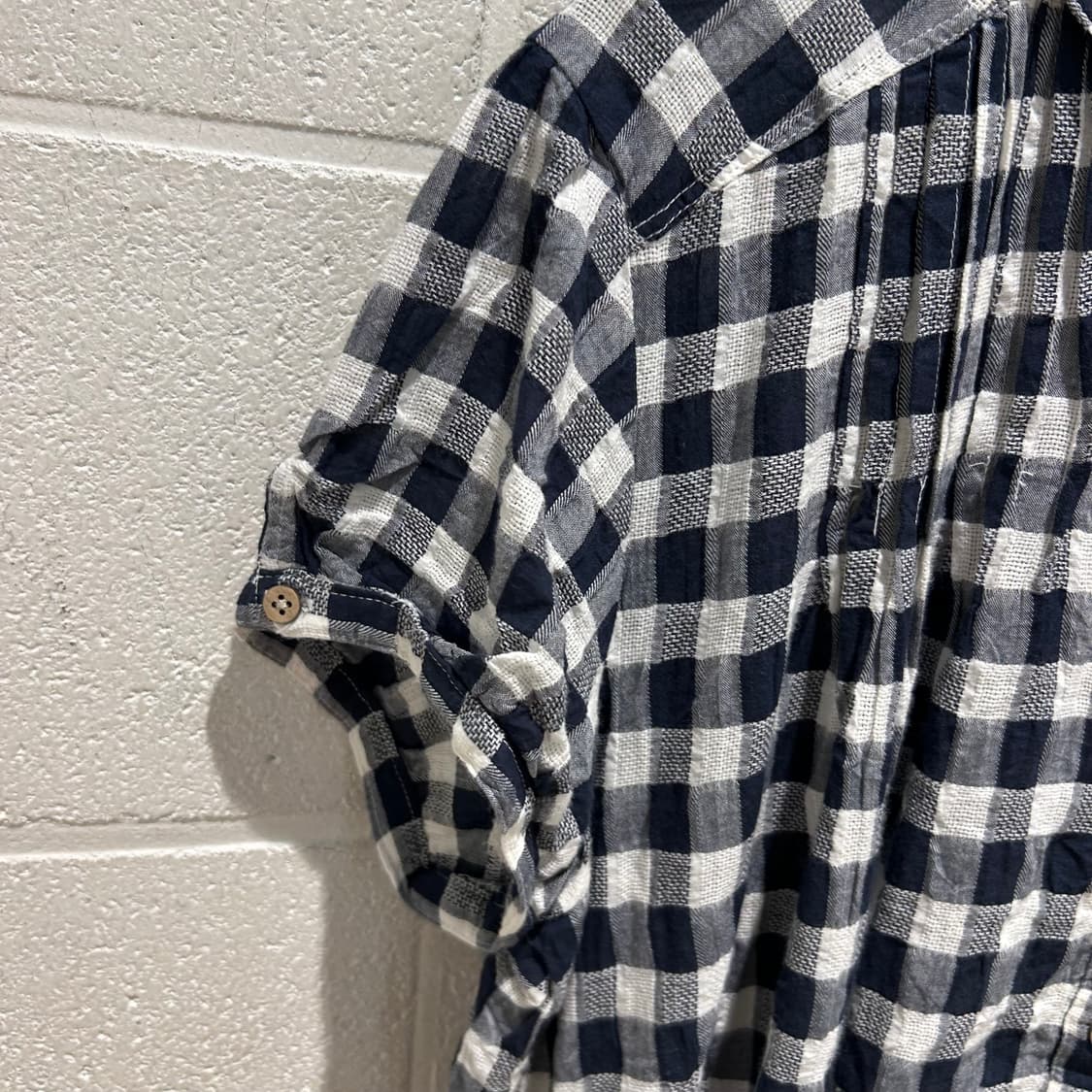 Vintage y2k check Shirts 상품이미지5