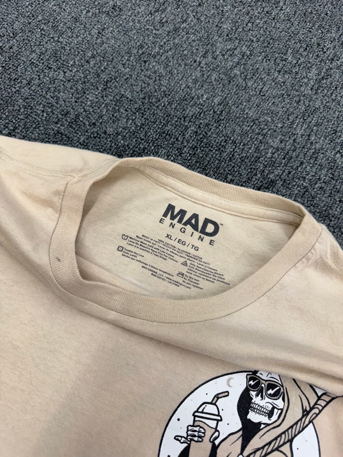 MAD ENGUNE 빈티지 반팔티 상품이미지3