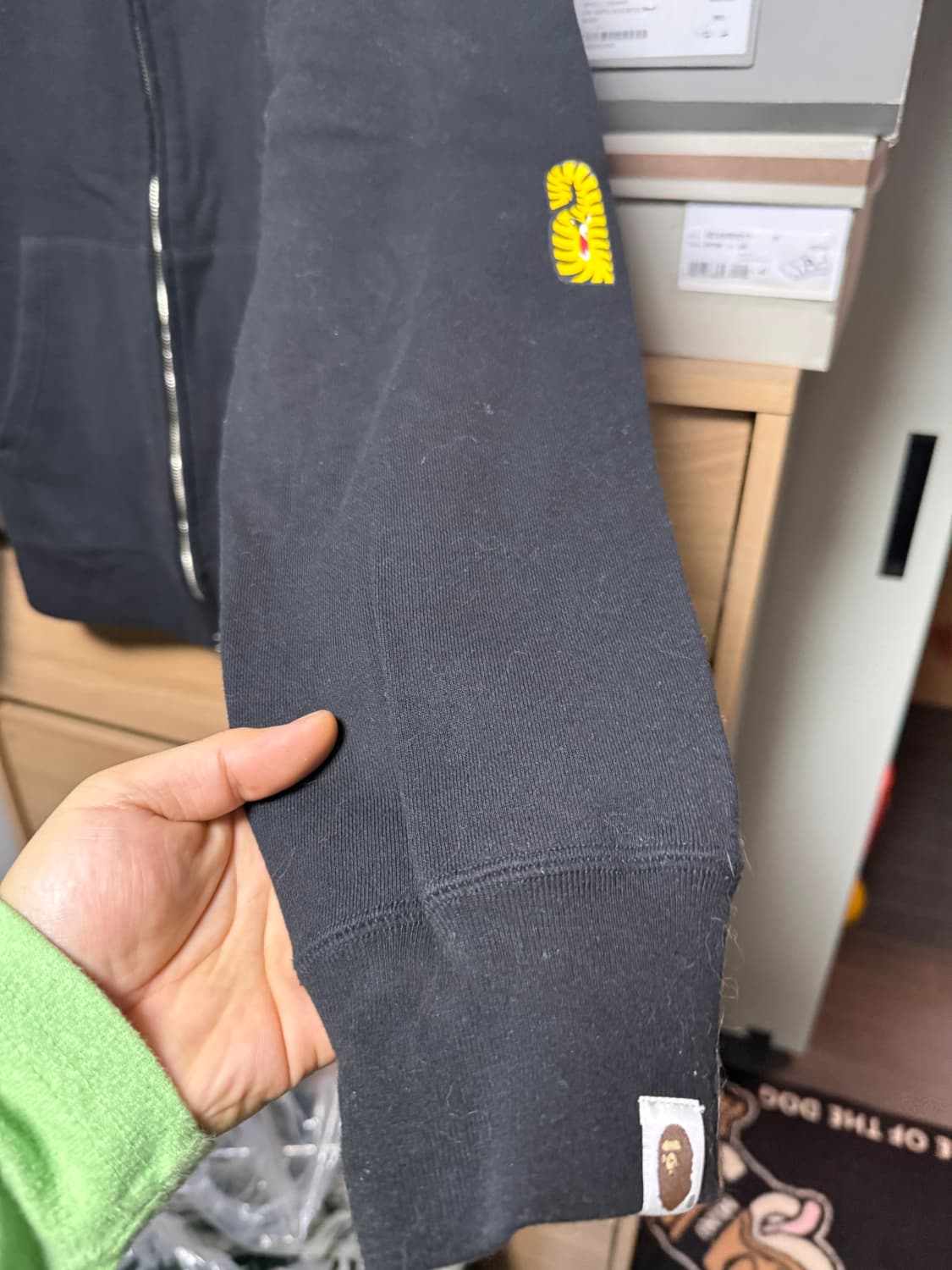 베이프 타이거 후드 집업 상품이미지4