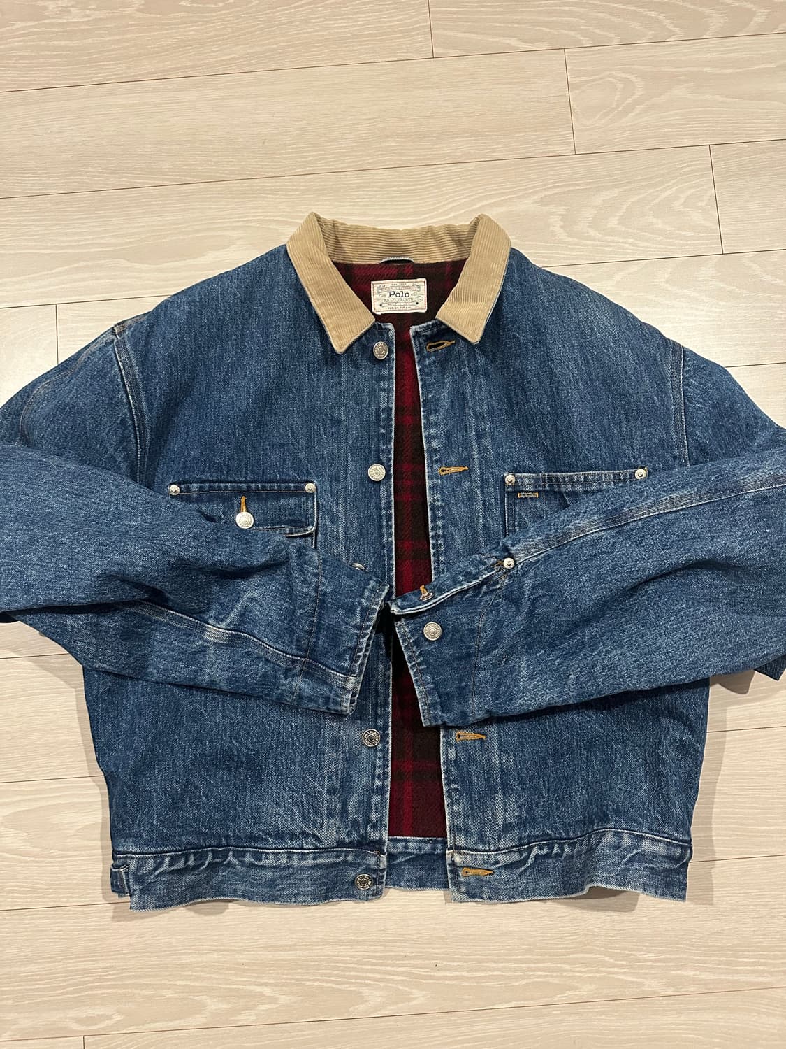 폴로 덩가리 던가리 데님 자켓 상품이미지2