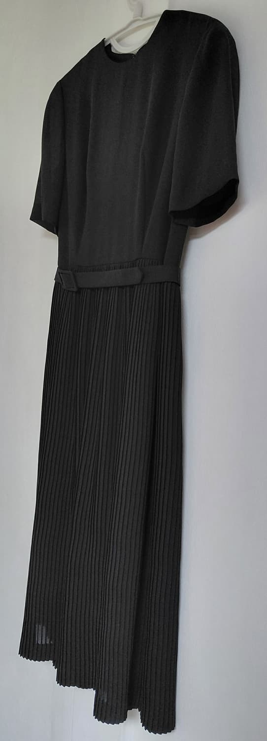 TOKYO SOIR 도쿄 소와르 하이엔드 플리츠 블랙 원피스 (9호) 상품이미지5