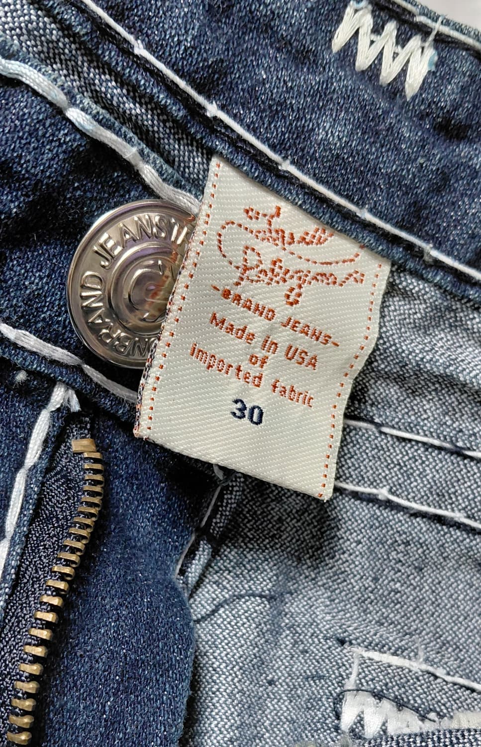 트루릴리전 빌리 슈퍼 T - Made in USA (사이즈 30) 상품이미지5