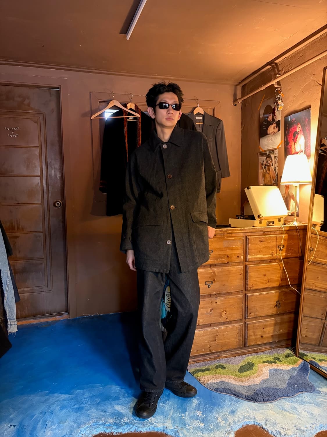 POLO RALPH LAUREN WOOL SINGLE COAT L 상품이미지1