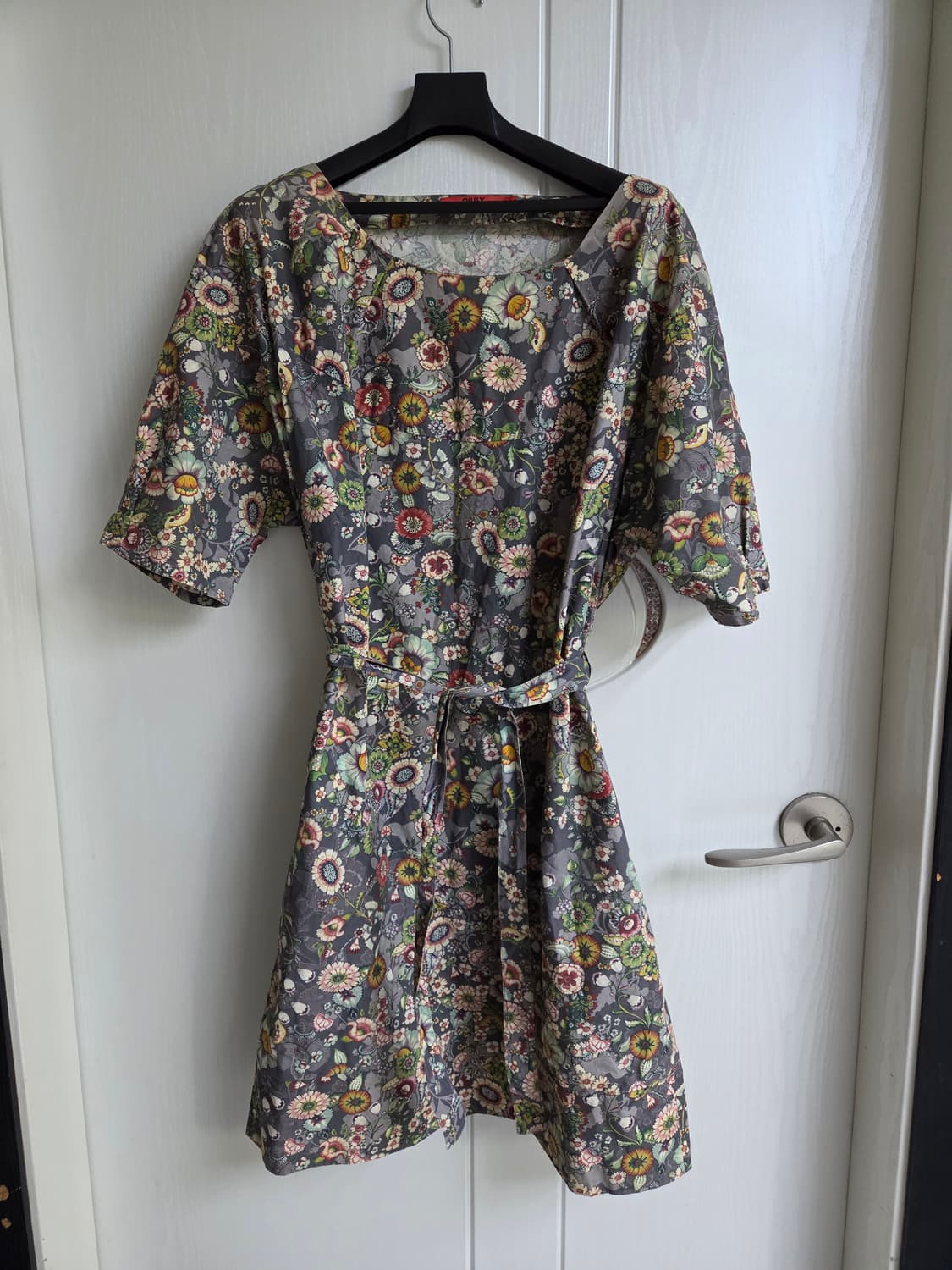 오일릴리 플로럴 원피스 반팔 상품이미지1