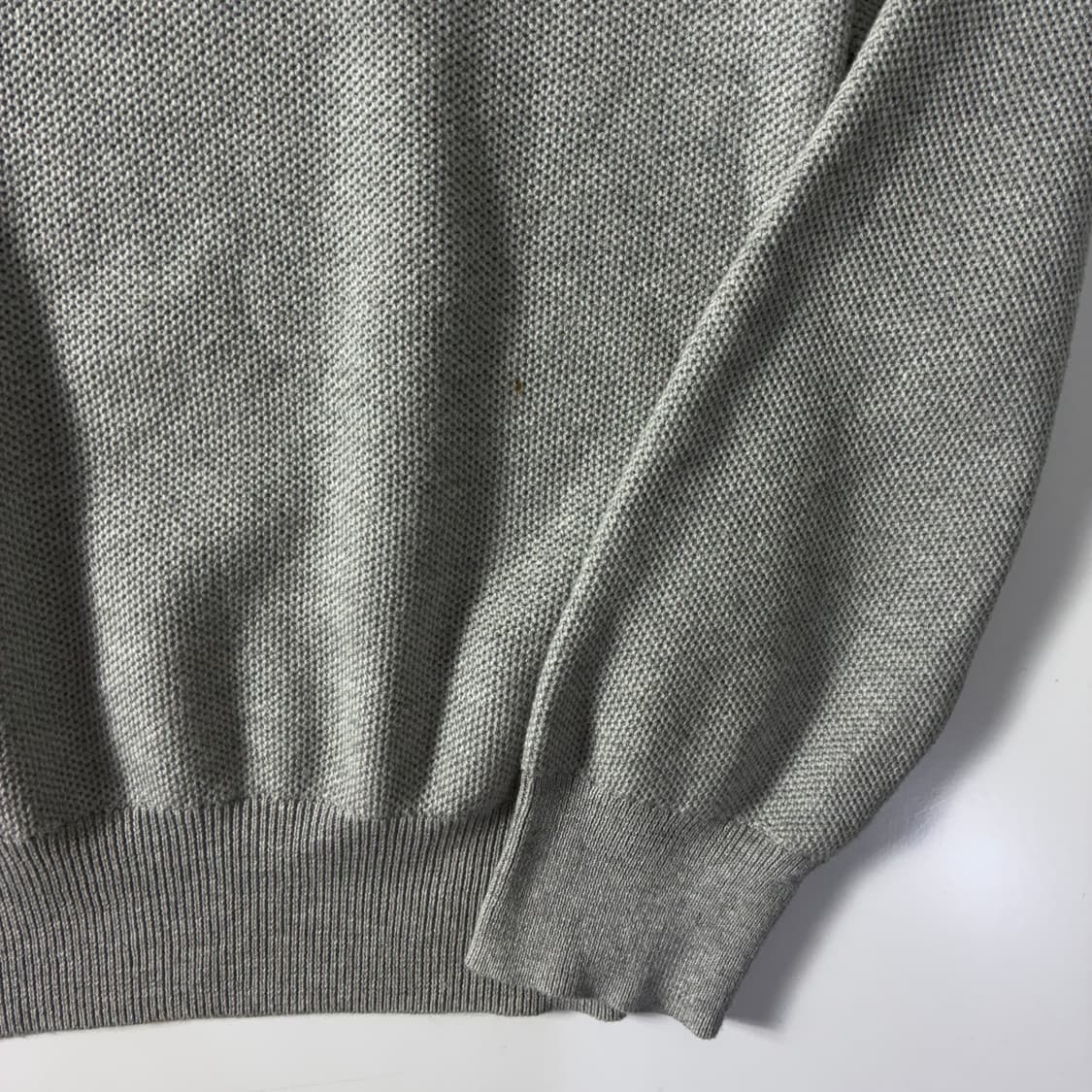 Polo  폴로 랄프로렌 자수 피마코튼 그레이 니트  상품이미지4