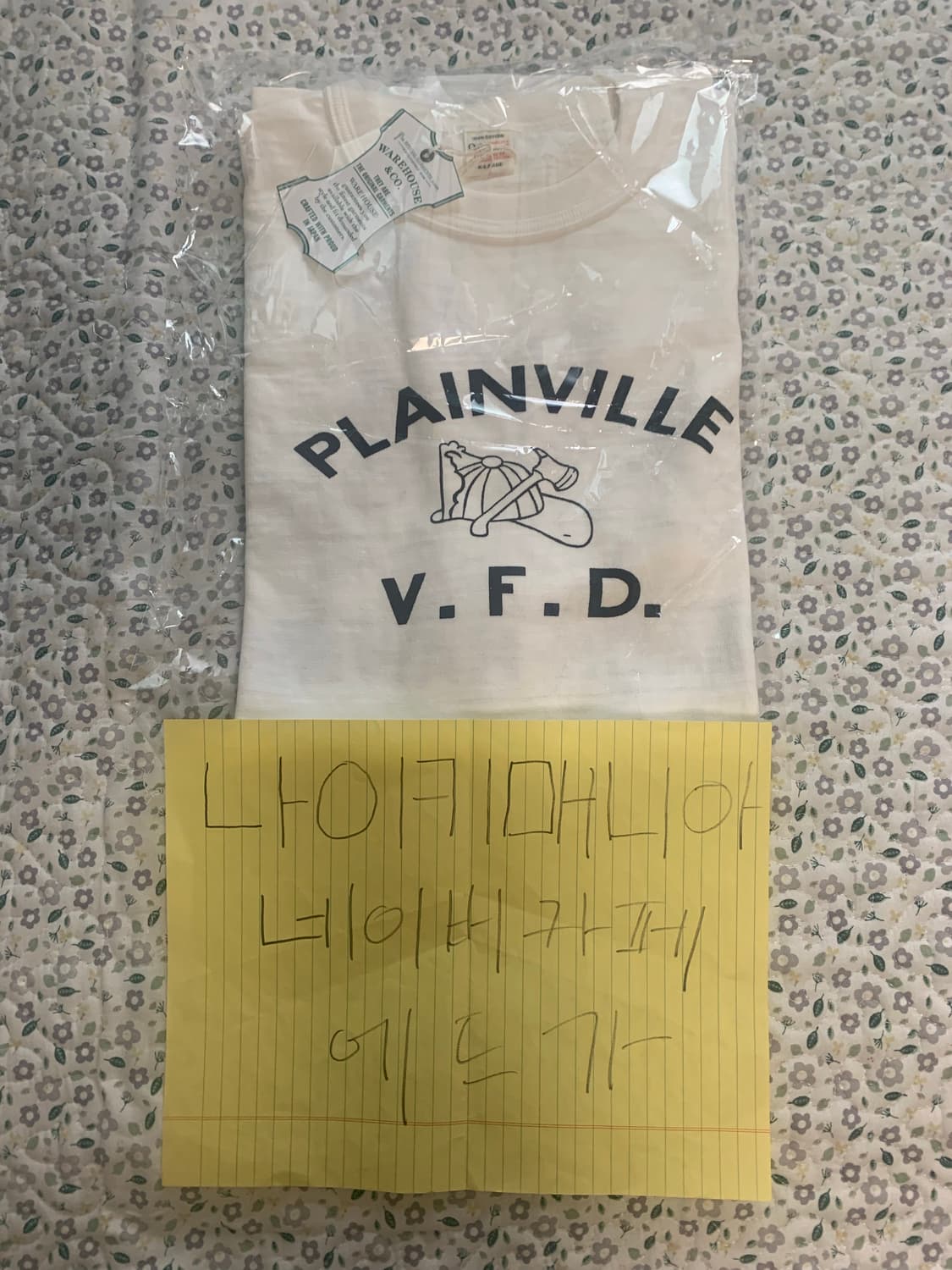 [XL] 웨어하우스 LOT 4601 PLAINVILLE 반팔 티셔츠 상품이미지5