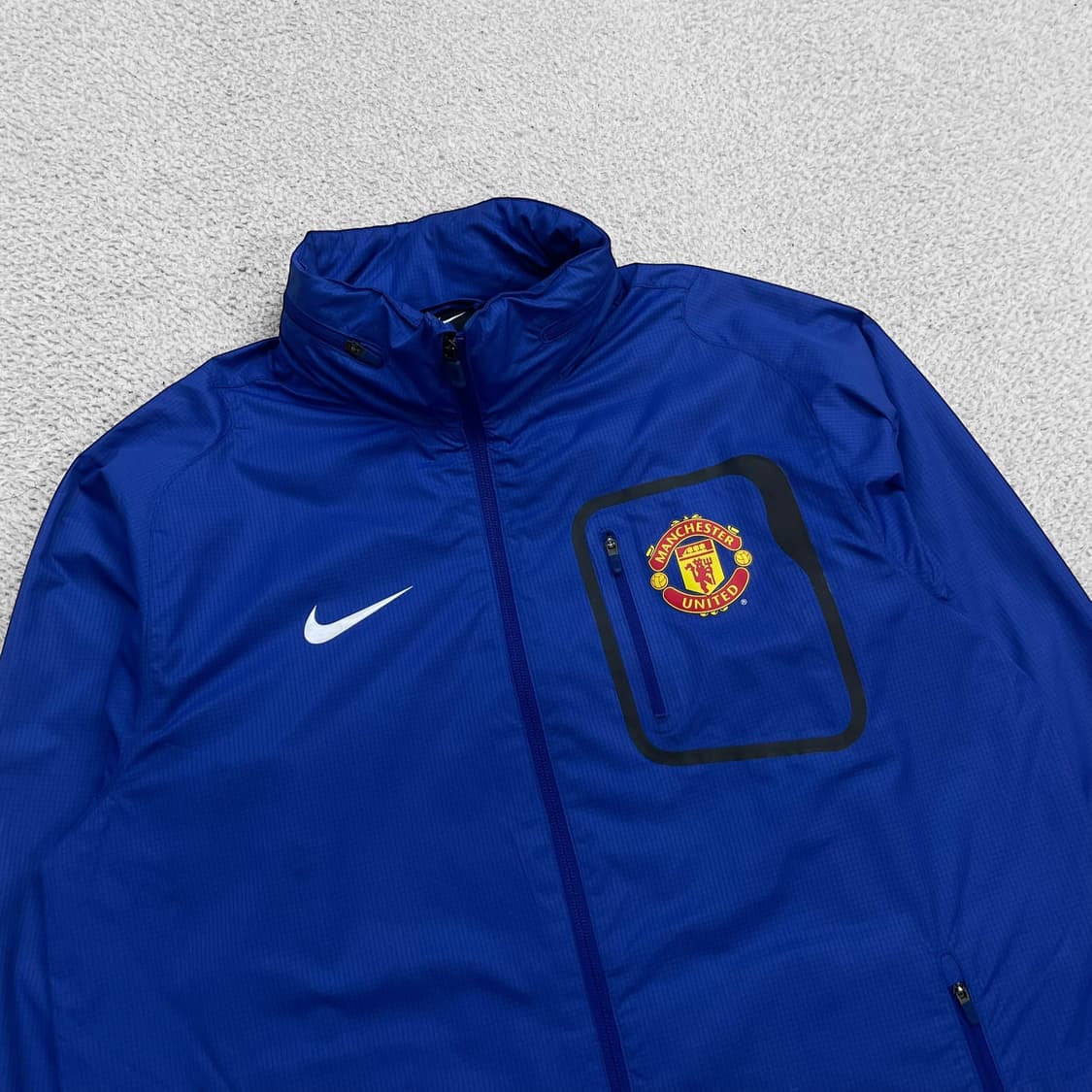 나이키 맨유 바람막이 자켓 블루 상품이미지2