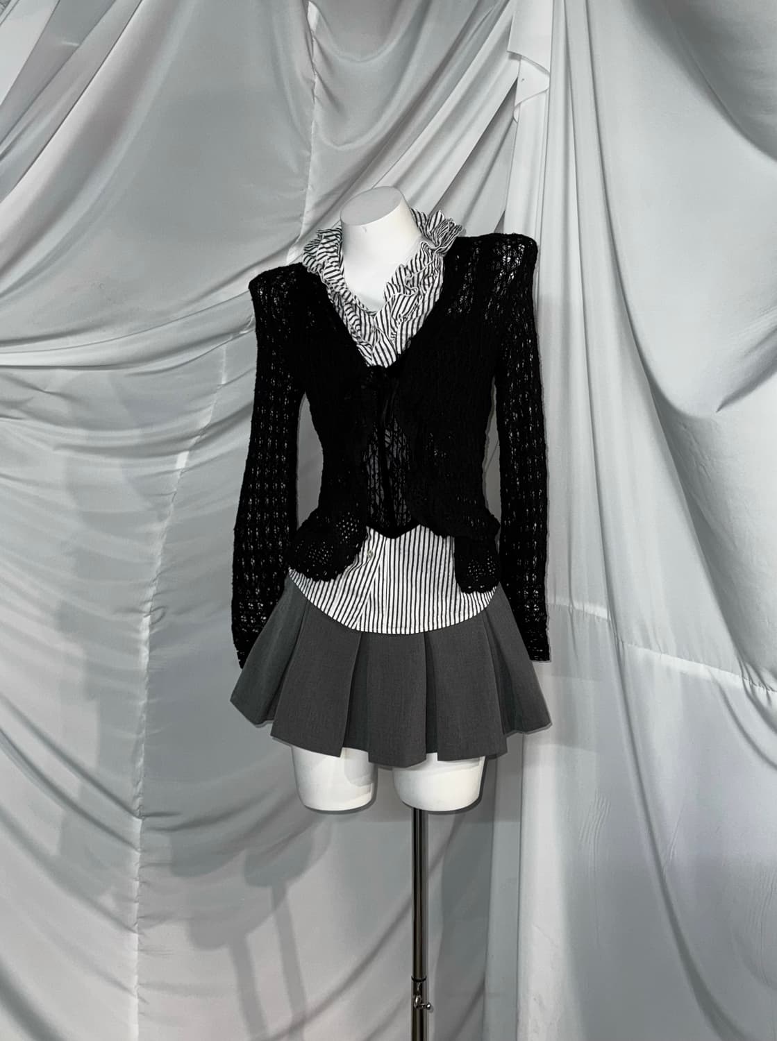 무채색 데일리 공겜여주 코디세트  상품이미지5