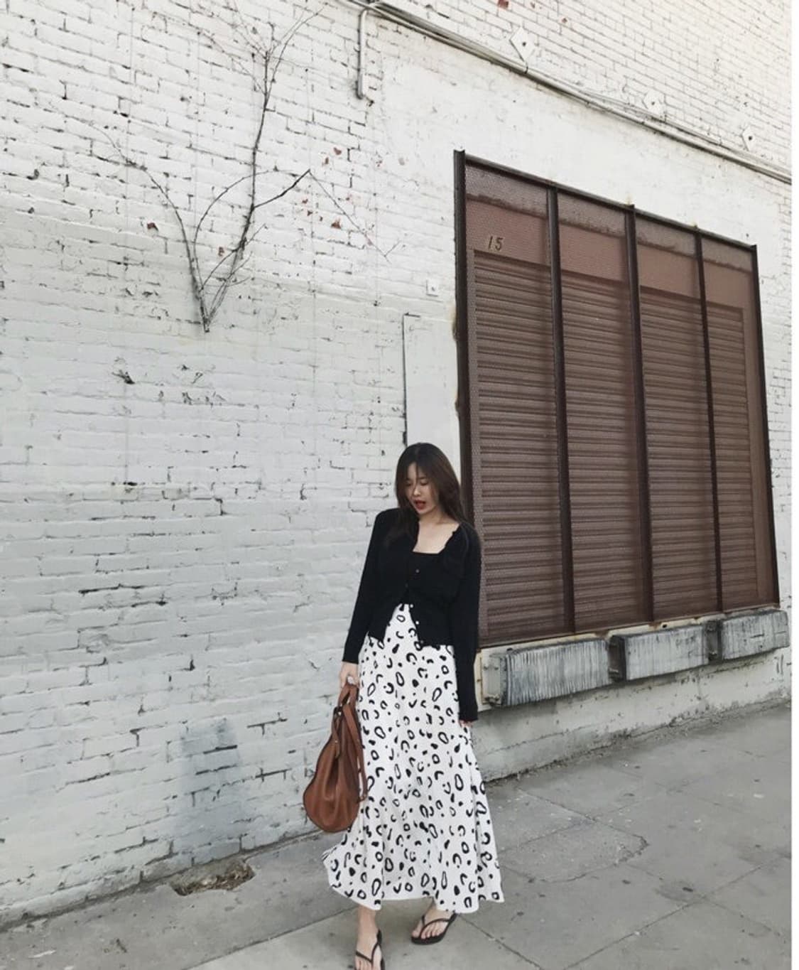 프로스트제이 레오파드 스커트 상품이미지3