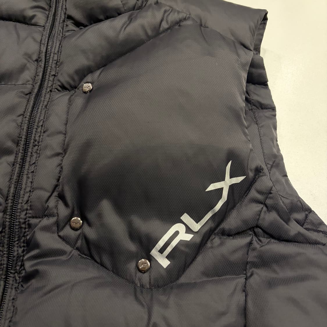 [L] 폴로 RLX 랄프로렌 블랙 패딩 조끼 베스트 B982 상품이미지4