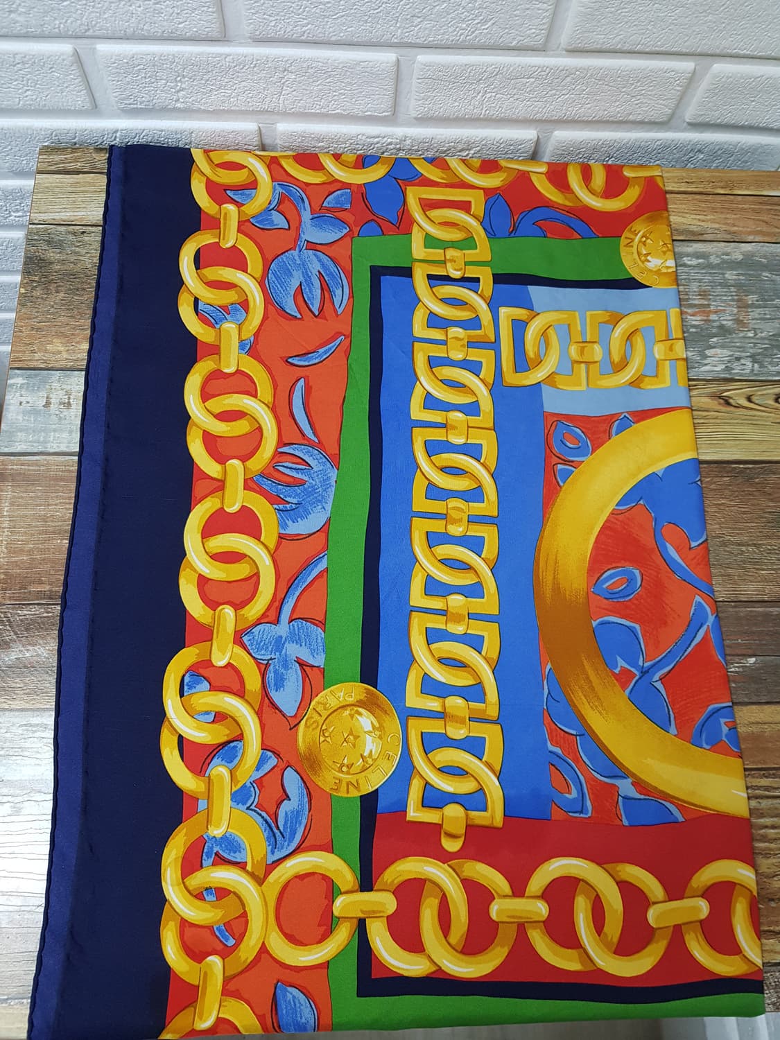 [정품] 셀린느 실크스카프 상품이미지3