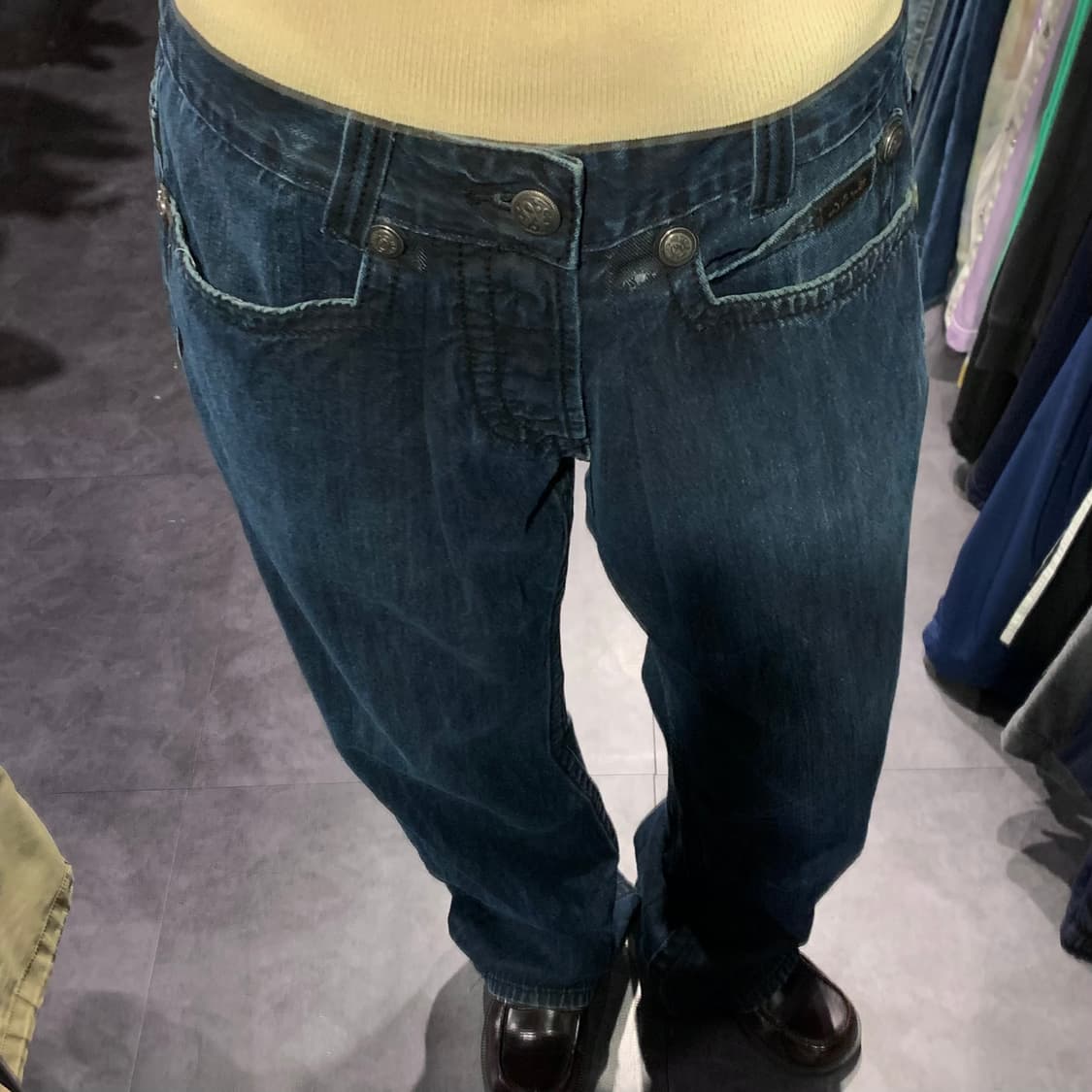 [IM] TrueReligion 트루릴리젼 데님 팬츠 진청 상품이미지5