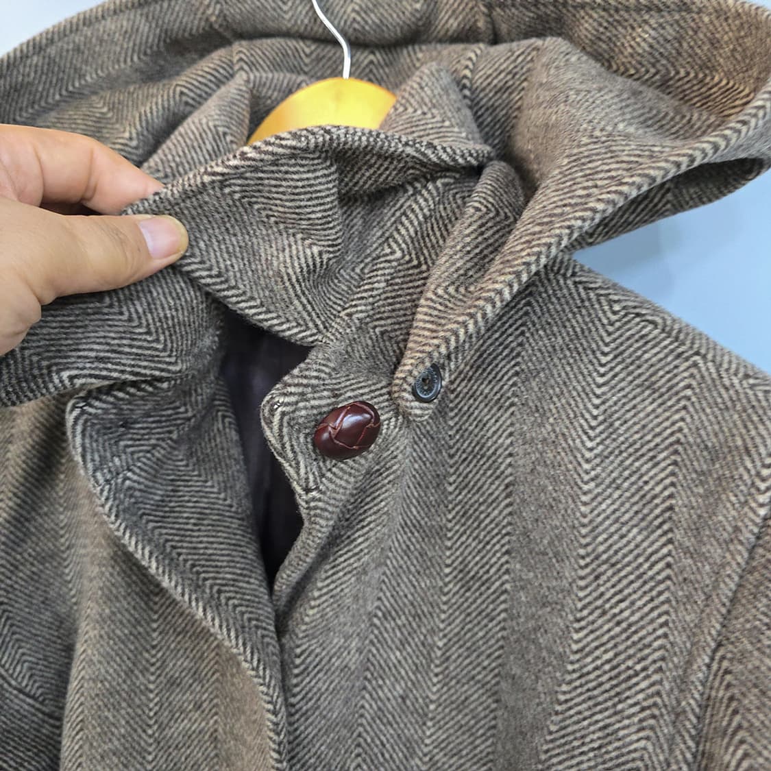 브룩스브라더스(brooks brothers) 346 헤링본 울 코트 상품이미지3