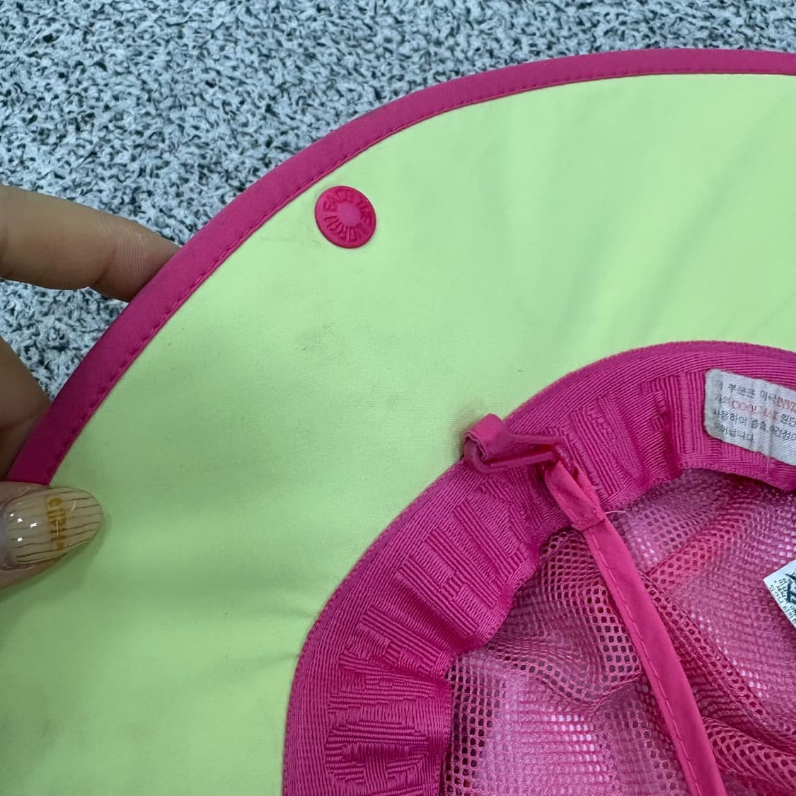 ONE 노스페이스 키즈 버킷햇 사파리햇 0423J  상품이미지8