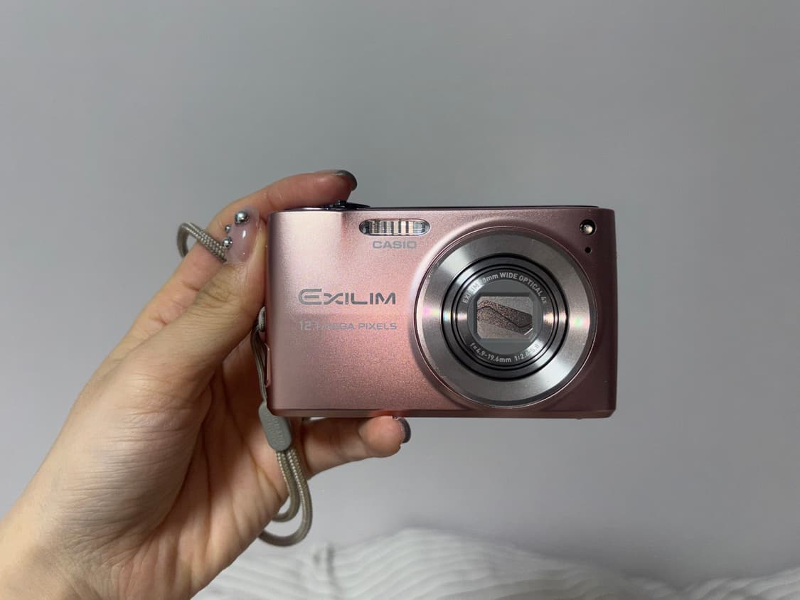 태연디카) 카시오 엑슬림 z400 핑크 상품이미지1