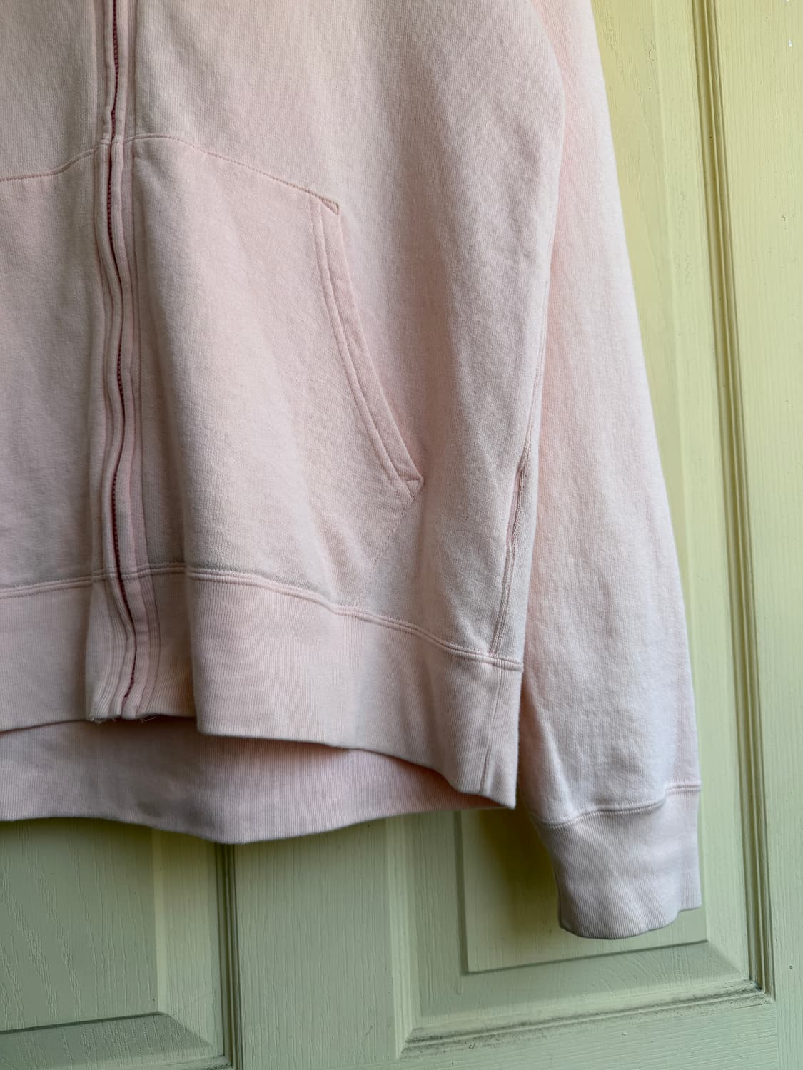 Unused pink hoodie zip 상품이미지5