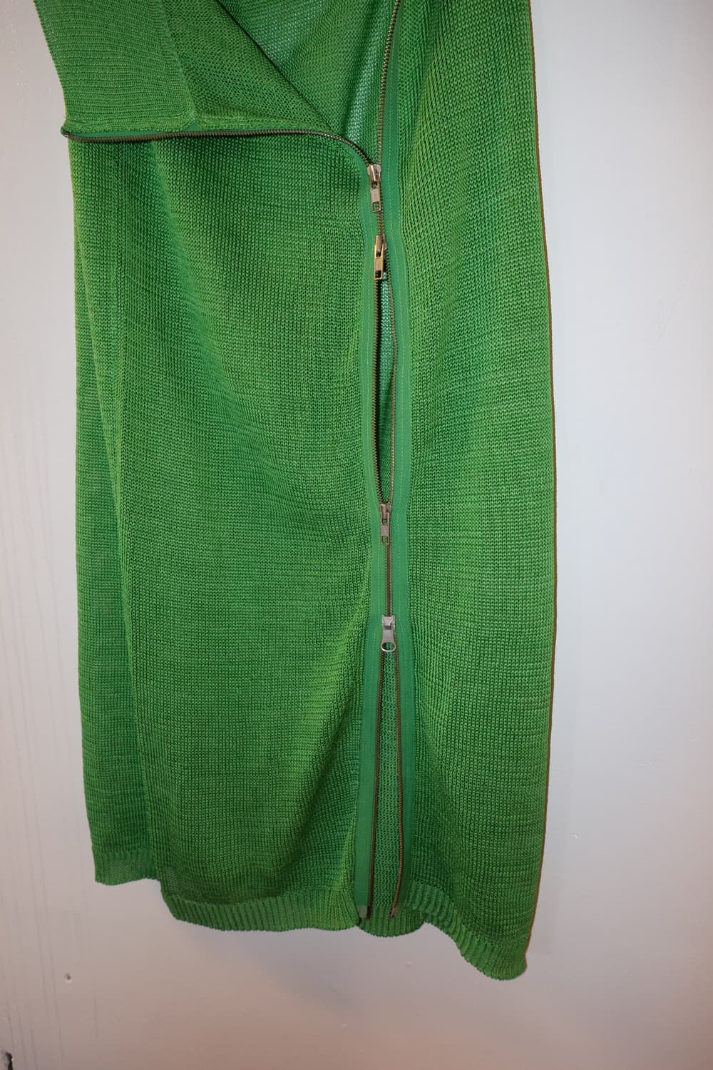 yohji yamamoto 80s zipped maxi-skirt 상품이미지2