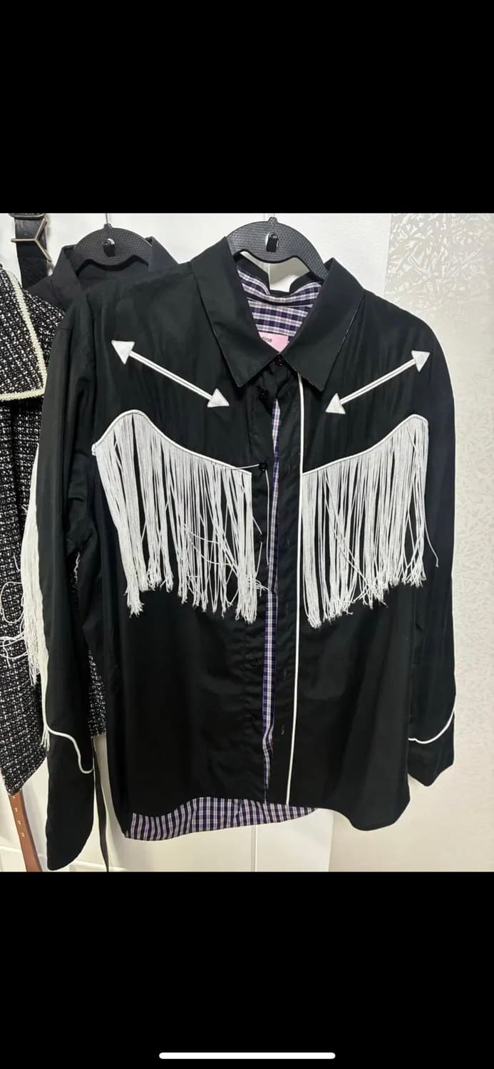 마틴로즈 프린지웨스턴 셔츠 상품이미지2