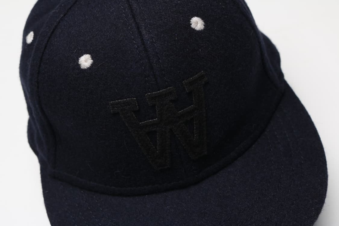 우드우드 멜란지 울 캡 모자 상품이미지2