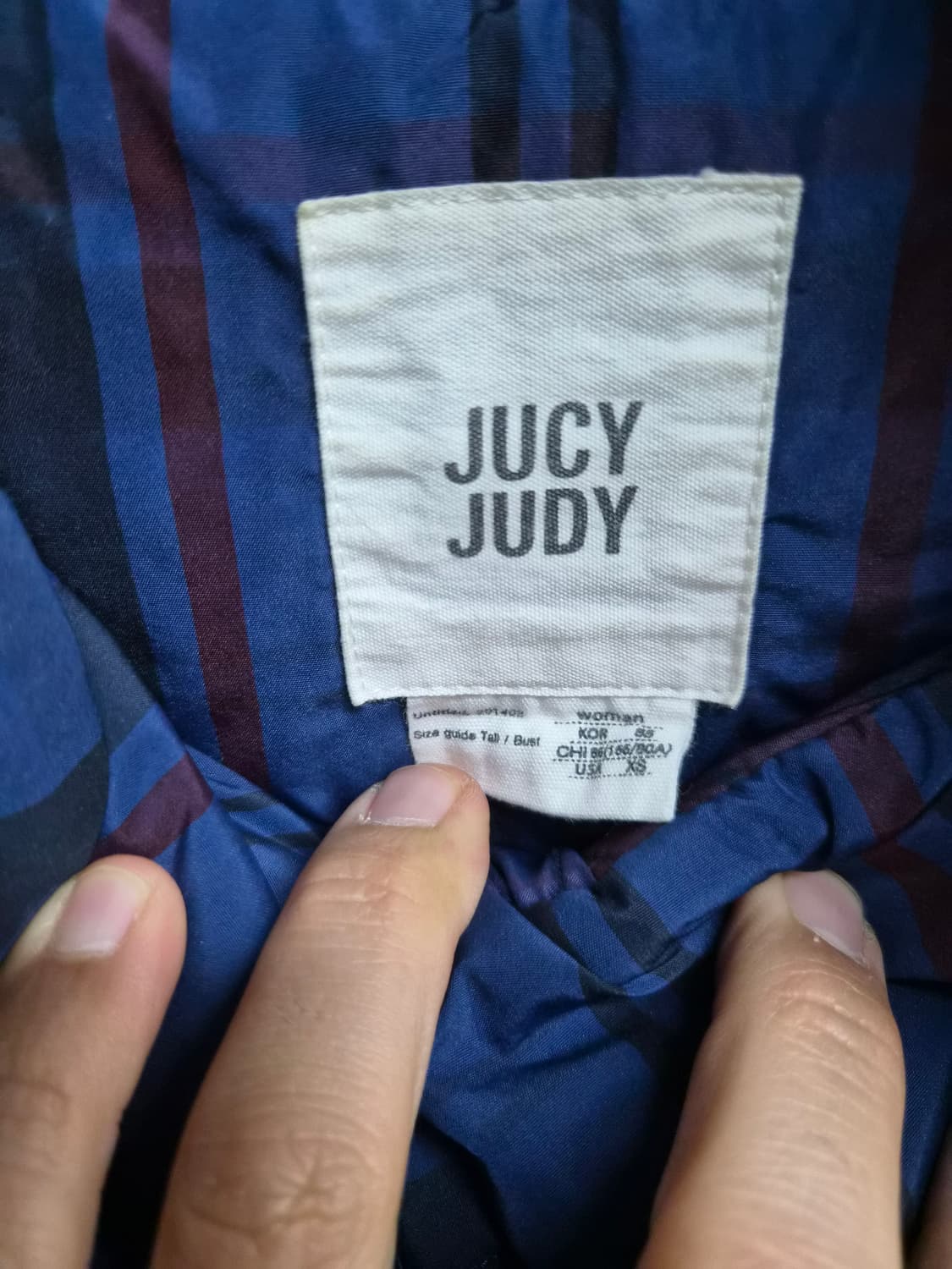 XS) 쥬시쥬디 오버핏 덕다운 패딩 팝니디ㅡ 상품이미지4