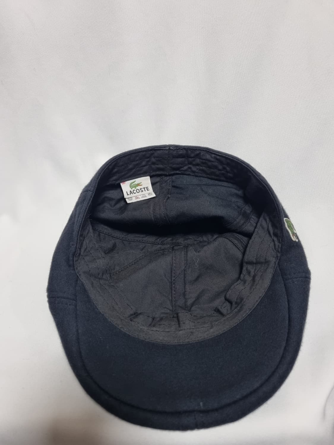 라코스테 블랙 헌팅캡 모자 상품이미지4