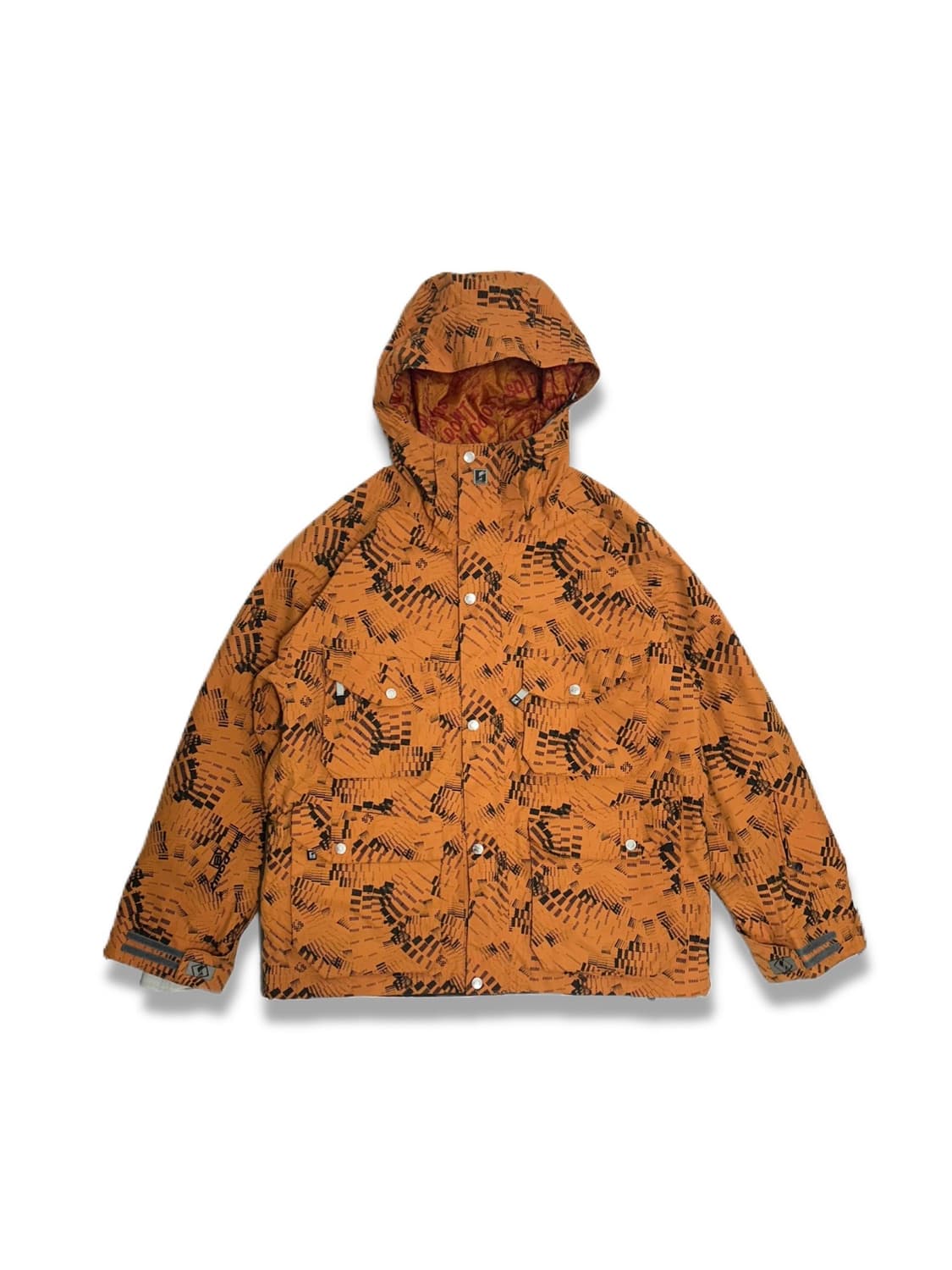 sold owt 패턴 스키복 바람막이 자켓 상품이미지1