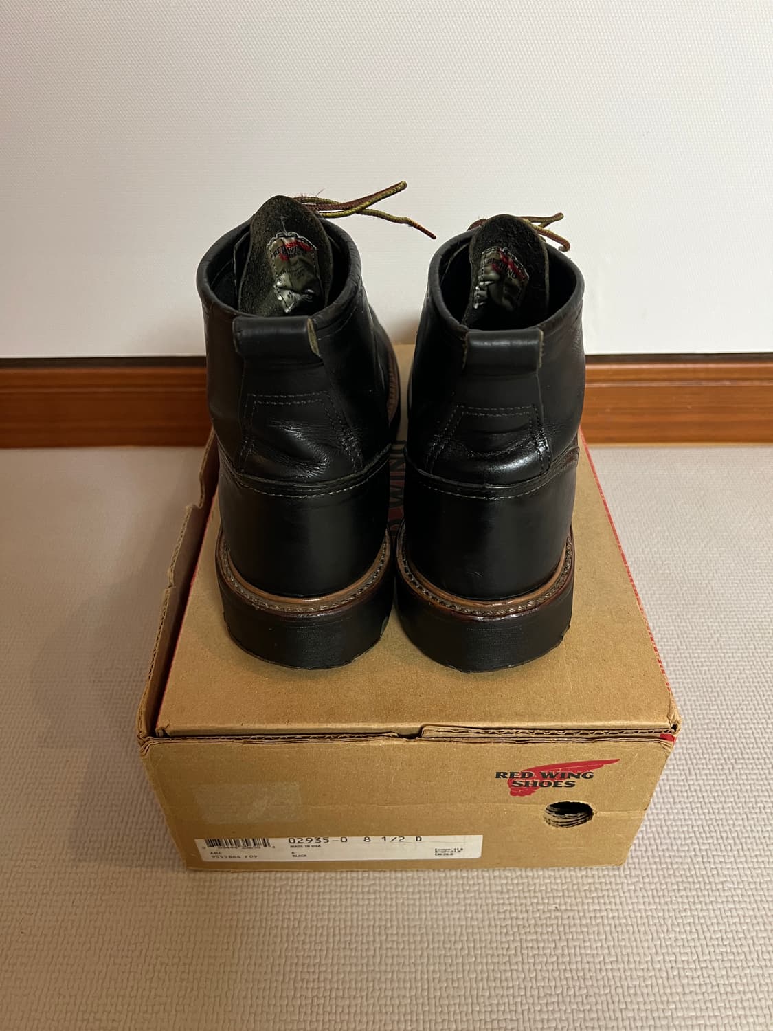 무료배송 - Made in USA 레드윙 라인맨 2935(블랙) 265 상품이미지3